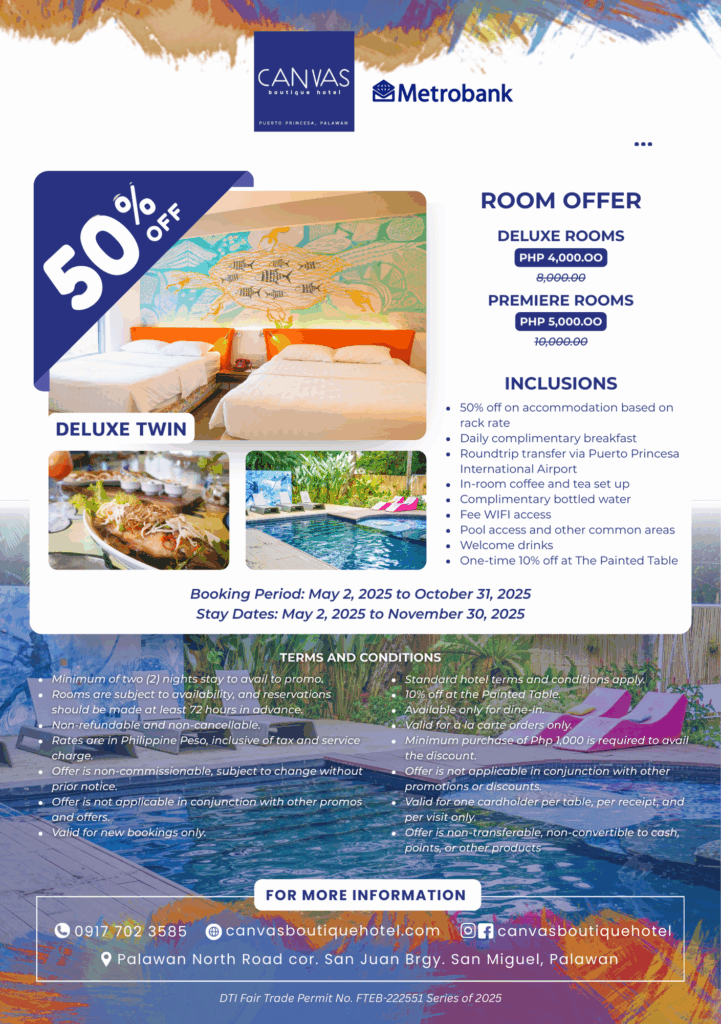 CANVAS Metrobank Promo